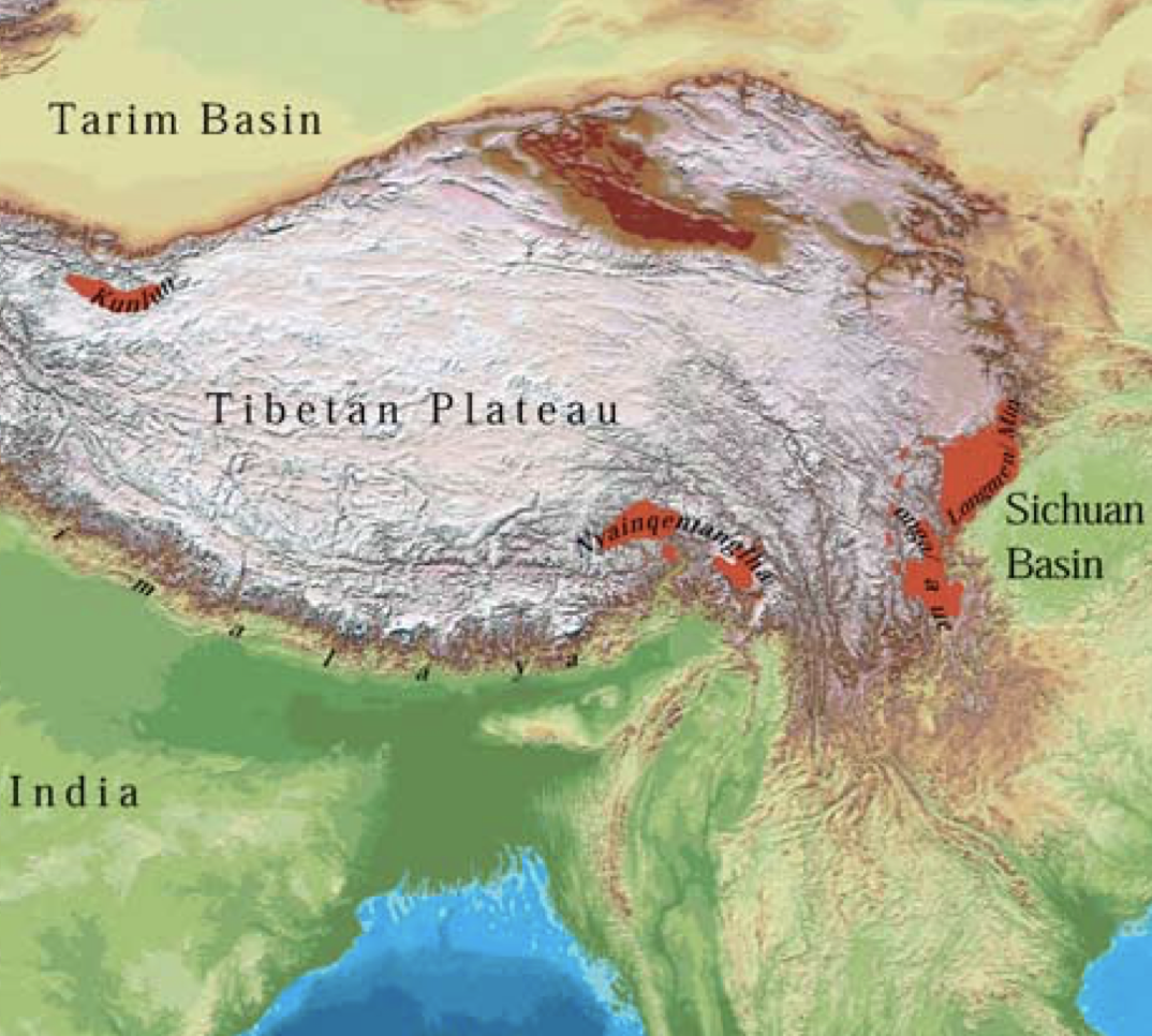 Frontiers  Deep Crustal Structure Beneath the Pamir–Tibetan Plateau:  Insights From the Moho Depth and Vp/Vs Ratio Variation